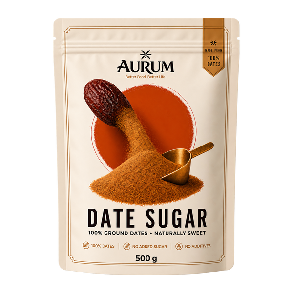 Date Sugar — 100% Tunisian Dates, Fine Milled