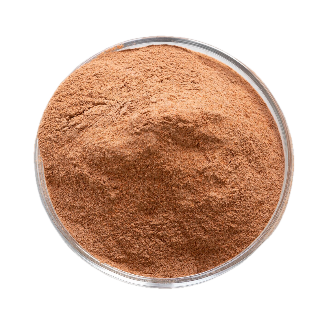 Aurum Tunisian Deglet Noor date sugar in a glass bowl — natural unrefined sweetener
